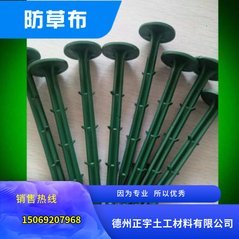 綠色PP材質防草布專用地布釘